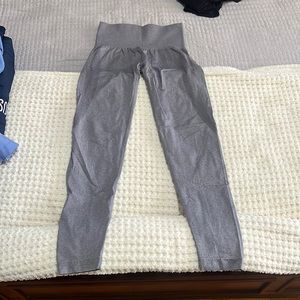 NVGTN grey small full length high waisted leggings